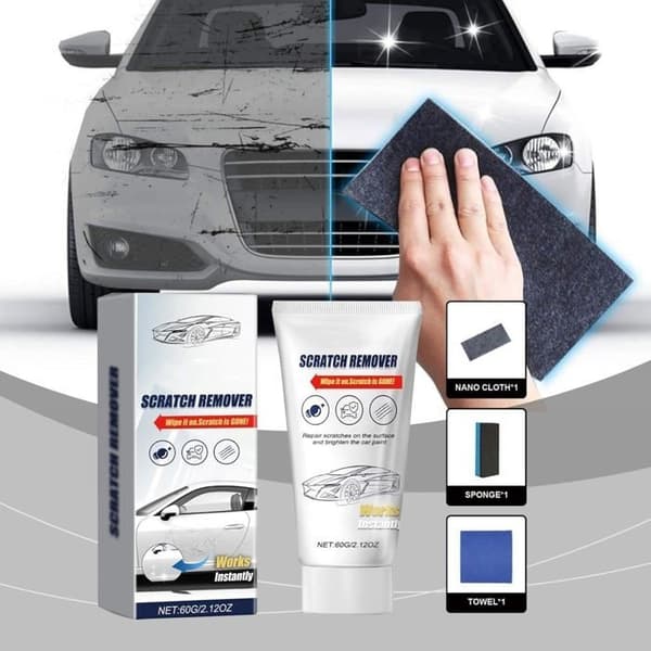 Deep Scratch Remover Bilrids Reparationscreme Ridsfjerner Kit fra Bottle Anti-Ridsfjerner