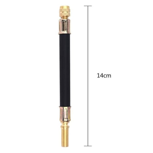 4x 140mm Flexibel Däckventilsförlängning Hjul Däckadapter Van Transit + Klämmor -DBA