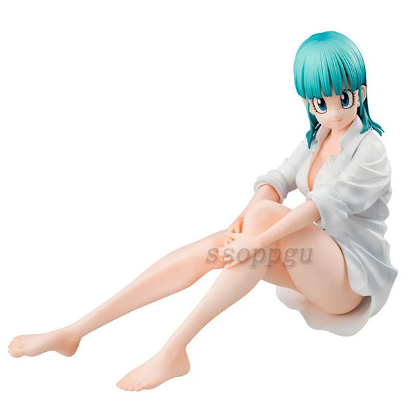 Anime Dragon Ball Figur Vuxen Flicka Bulma Launch Bideru Chichi Android 18 PVC Action Figur Collection Modell Leksaker Docka Barn Present D with box