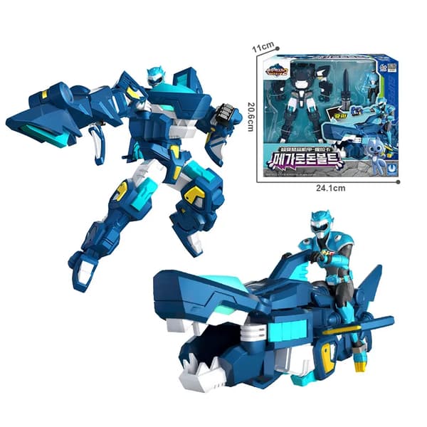 Mini Force 2 Super Dino Power Transformasjonsrobot Leker Actionfigurer MiniForce X Simuleringsdyr Deformasjon Dinosaurleke