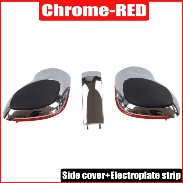 DSG Växelspaksknopp Krom Med Läder Växellåda Cover För VW Golf 6 7 R Passat B7 B8 CC R20 För Jetta MK6 GLI TIGUAN-Option 11 Option 11