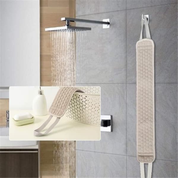 (grå) Badborste - Ospecificerad - Exfolierande - Bomullspolyester - Unisex - Vuxen gray