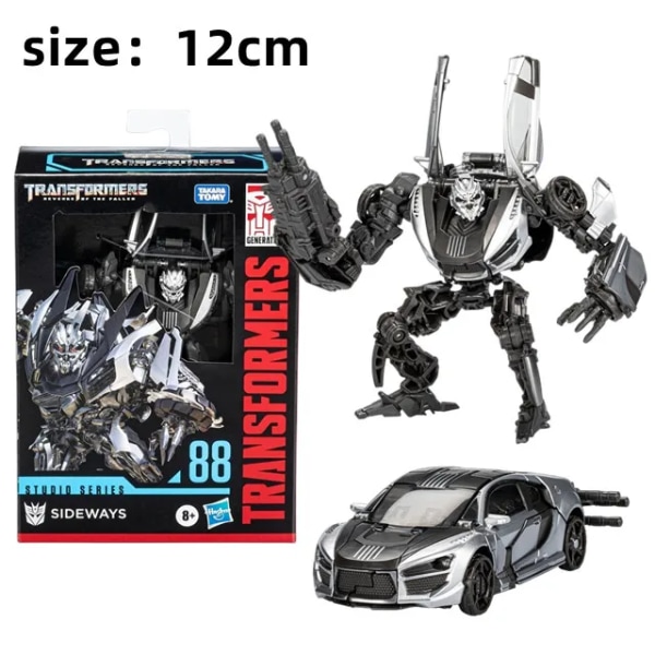 4,5-tums Hasbro Transformers Toys Studio Series Transformers: 70 Bumblebee Action Figure Collection modell 88 Sideways