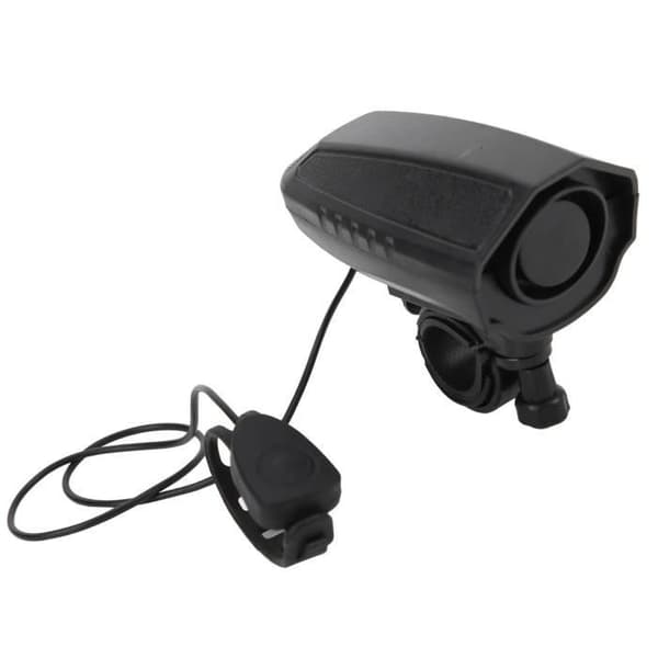 CUQUE elektrisk cykelhorn - model BG-576 - 110 dB - sort - MTB