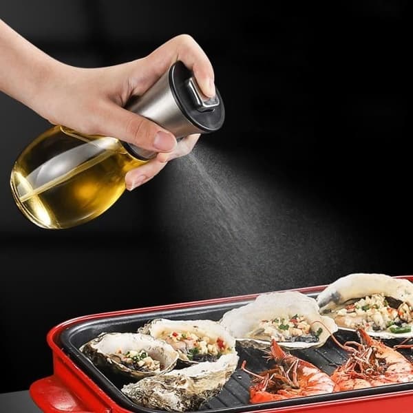 Oljespruta med tratt för grillning, matlagning och bakning (200 ml)