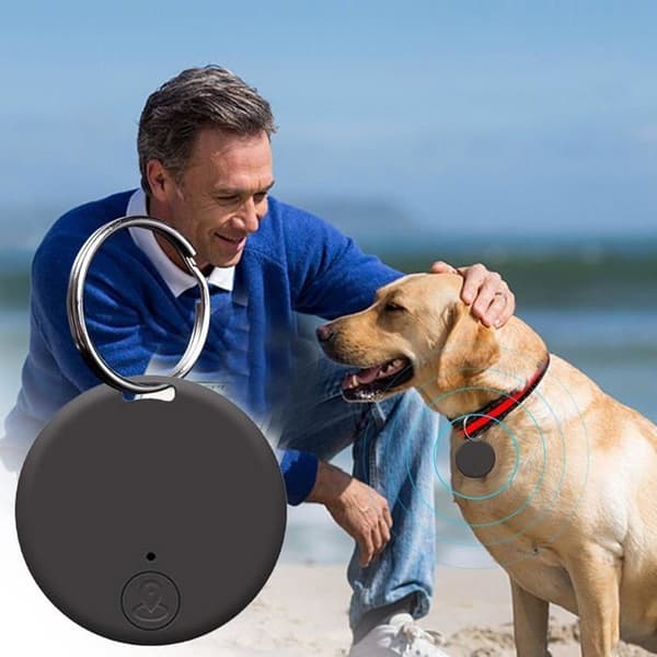 Lille GPS-tracker, iOS/Android-kompatibel, bærbar anti-tab Bluetooth-varetracker
