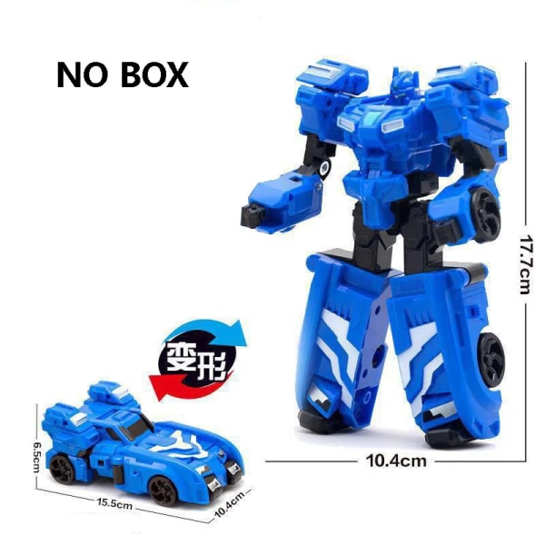 2022 Nya 10 Mini Agent Leksaker MiniForce Transformation Toys X Volt Semey Air Force Secret Commando Boys Barn Set Semesterpresent Blue NO BOX