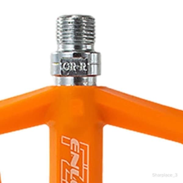 (Orange) Cykelpedaler - Ej specificerad - Modell ej specificerad - Halkfria - Nylon - Orange Orange