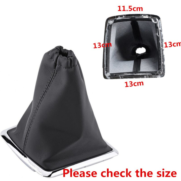 5/6-växlad manuell bilstyling Växlingsknopp Damask Boot Case för Ford Focus 2 MK2 FL MK3 MK4 Fiesta MK7 KUGA GALAXY C-max B-max- case Leather Case