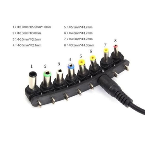 Bil Laptop Oplader, 80W Universal DC Strømadapter til Laptop