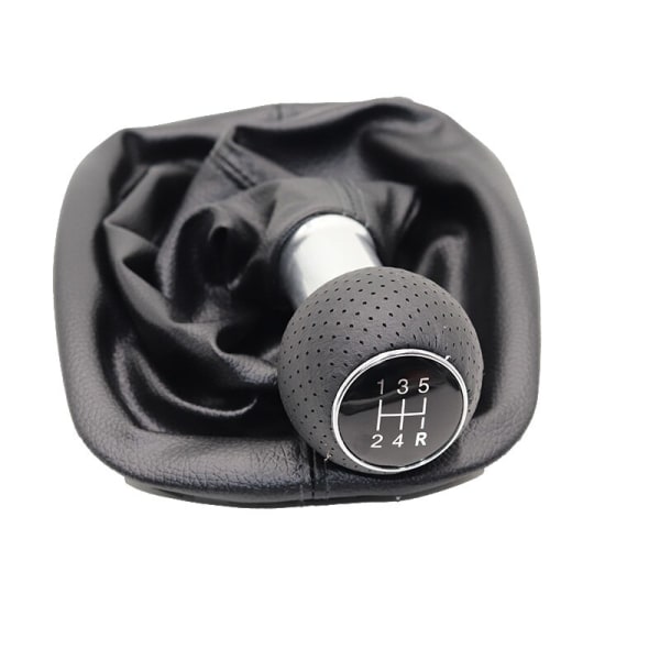 5/6-växlad bilväxelknopp Med A3-ratt 12mm För VW Passat B5 B5.5 1998-2004 B5 FL (00-05) 3B B5 3B2 3B5 1996-2000-5 HS-023 svart linje 5  HS-023 black line