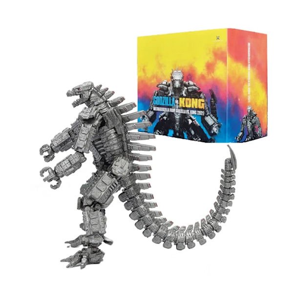 SHM Kong From Godzilla Vs Kong 2021 Film PVC Action Figur Kaiju Monsterverse Dinosaur Model Samlarobjekt Action Leksaker Presenter A No box