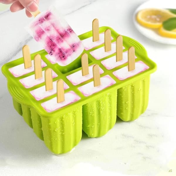 Ispindeforme, BPA-fri silikone isform, ispindeform, pind, silikone is- og sorbetforme