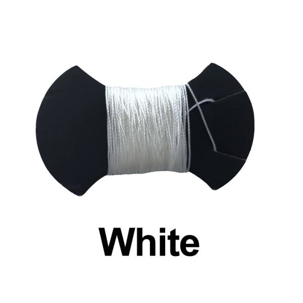 (Vit tråd)Handsömnad Cover Top Cow Läder Fläta på ratten För Land Rover Range Rover 2003-2010 2011 2012 White Thread