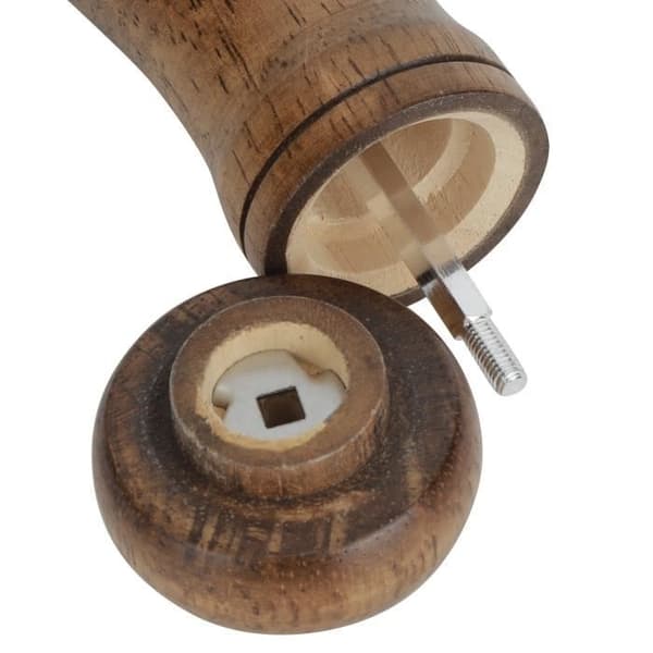 Peberkværn - VBESTLIFE - 25 cm - Egetræ - Keramisk Kerne - Manuel