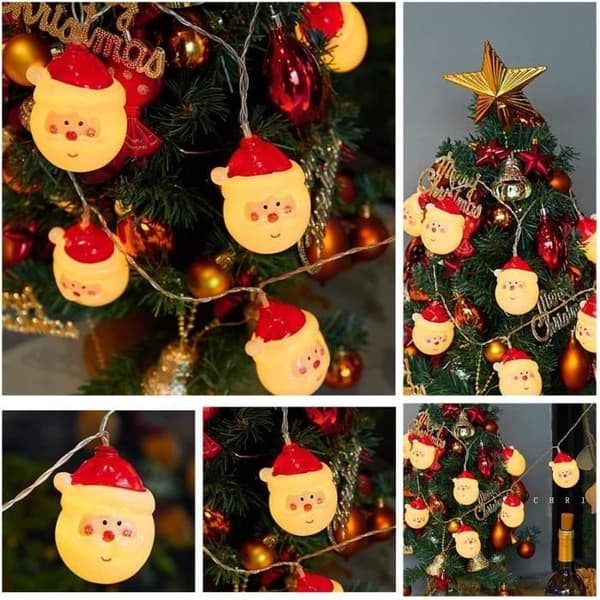 Julelys - Julenissen - 1,5 meter - LED - Juledekorasjon