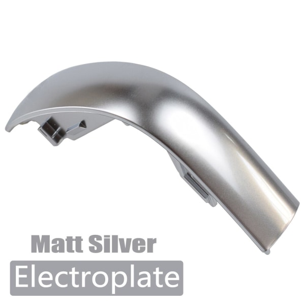 DSG Växelspak Krom Med Läder Växellåda Cover För VW Golf 6 7 R Passat B7 B8 CC R20 För Jetta MK6 GLI TIGUAN-Matt Silver-strip Matte Silver-strip