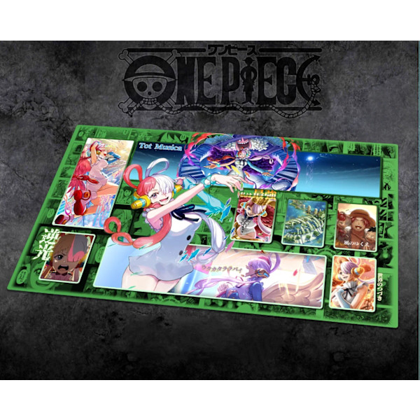 60*35 cm OPCG One Piece Dedikerad GAME Card Lekmatta Battle Against Rebecca Roronoa Zoro Trafalgar Law Serietidningsserie Toy Gifts Comics-Y