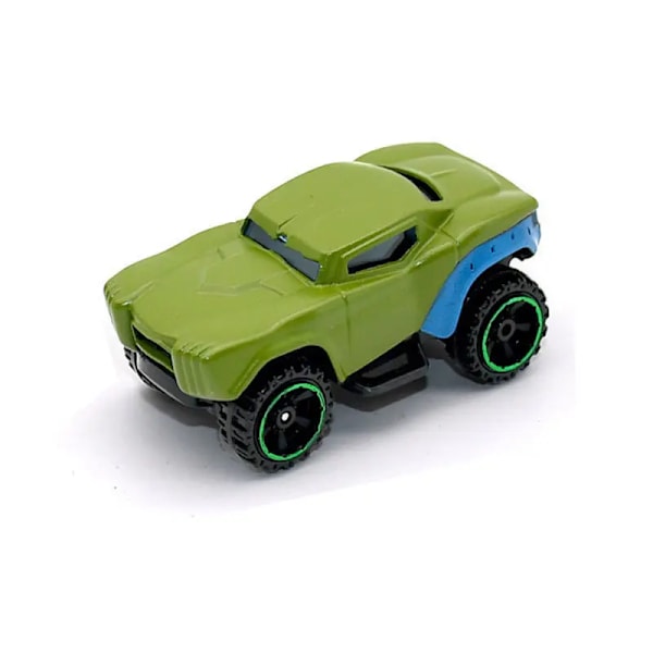 Disney Avengers billeksaker Captain America Hulk Ironman Spiderman-figurer Lastbil Rolig tillbakadragande fordonsleksak för pojkar Present Hulk Chariot