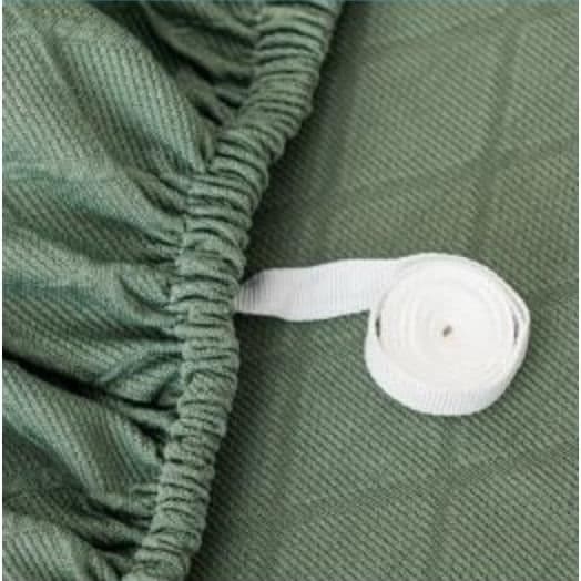 3-personers sofabetræk - polyester - grøn - sofabetræk 190-230 cm