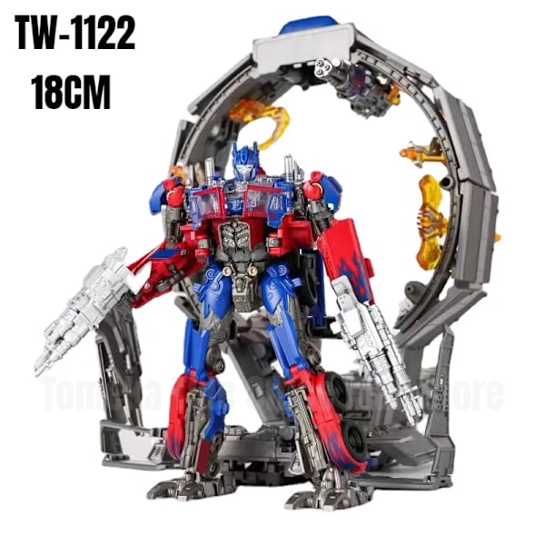 I lager BAIWEI TW-1122 TW1122 Transformation Siege Series OP Commander Tactical Container Accessory with Backpack Action Figure SET No Box