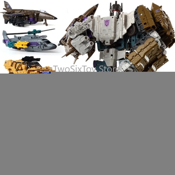 COMBINER WARS KO Haizhixing 5IN1 Transformation Toys Bruticus Defensor Superion 32cm Flygplanstankmodell med mystisk present HZX  5 IN 1 SET A