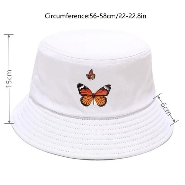 Bob Hatt - Dame - Sammenleggbar - UV-beskyttelse - Lett - Komfortabel White