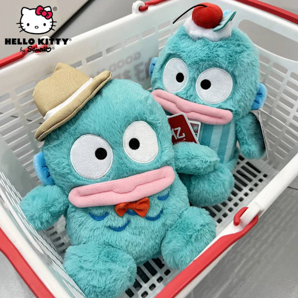 22cm Sanrio Söt Hangyodon Plysch Doll Leksaker Anime Gosedjur Kudde Hem Rum Dekoration Kawaii Barn Födelsedagspresent C 22cm
