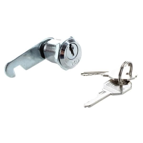 Kamcylinder för postlåda, låda 20 mm och 2 nycklar