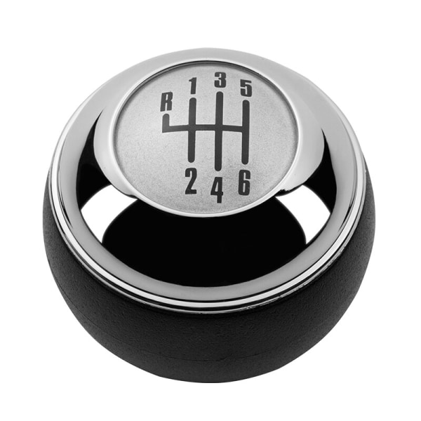 5/6-växlad bilväxelknapp Växelspak Handboll för Mini R50 One D R52 R53 Cooper S 3-dörrar 2001 2002 2003 2004 2005-2008- Chrome 6-växlad Chrome 6 Speed