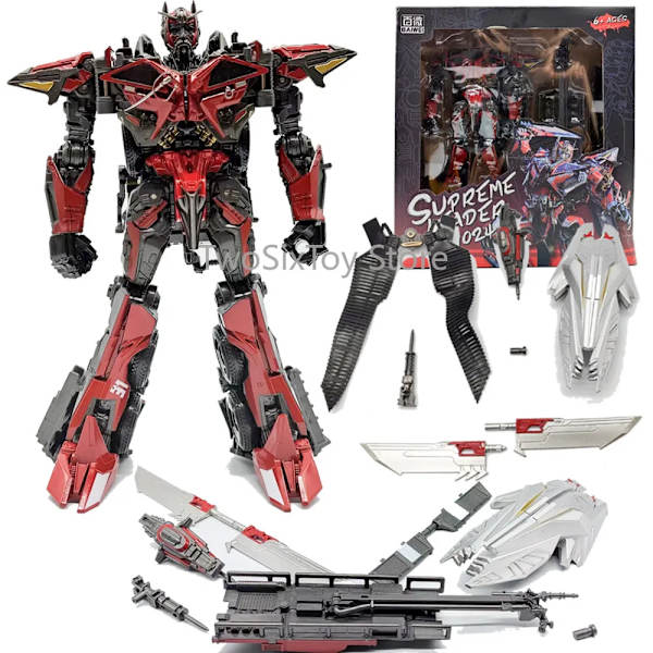 Transformationsleksaker BaiWei TW1024 SS61 Sentinel Prime KO 19 cm Robotmodell TW1023 SS54 Galvatron KO Actionfigur Barn Pojkepresent TW1023 with box