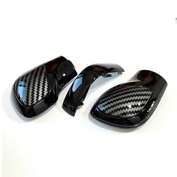 För VW Golf 6 7 R GTI Passat B7 B8 CC R20 Jetta MK6 GLIBsvart bakfärg Med kolfiberväxelknopp Gear Cover DSG Logo-Svart-1 Black-1