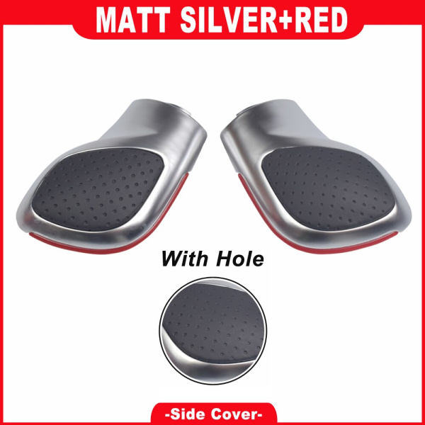 Röd/Blå Bil Växelspak Spak Krom Matt För VW Golf 6 7 R GTI Passat B7 B8 CC R20 Jetta MK6 GLI DSG Cover Emblem-Alternativ 1 Option 1