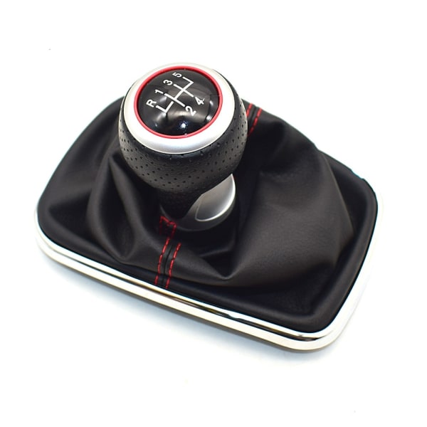 5/6-växlad 12 mm växelspaksspak Växeldamask för Volkswagen VW Golf 4 IV MK4 GTI R32 Bora Jetta 1999-2004-5 Speed--H 5 Speed--H