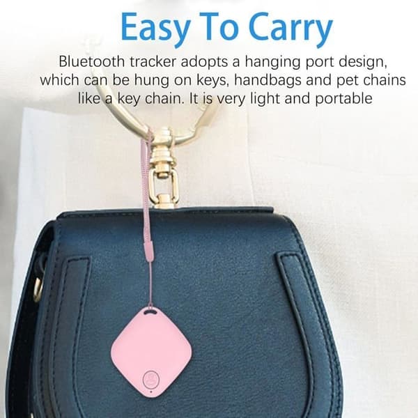 Sæt med 4 Bluetooth Trackere - Med Anti-Tab Alarm til Genstande, Egnet til Børn