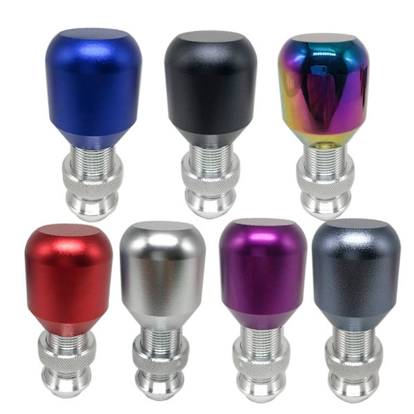 Bilracing JDM Aluminium Växelspak Universal Växelspaksknopp-Neo krom Neo chrome