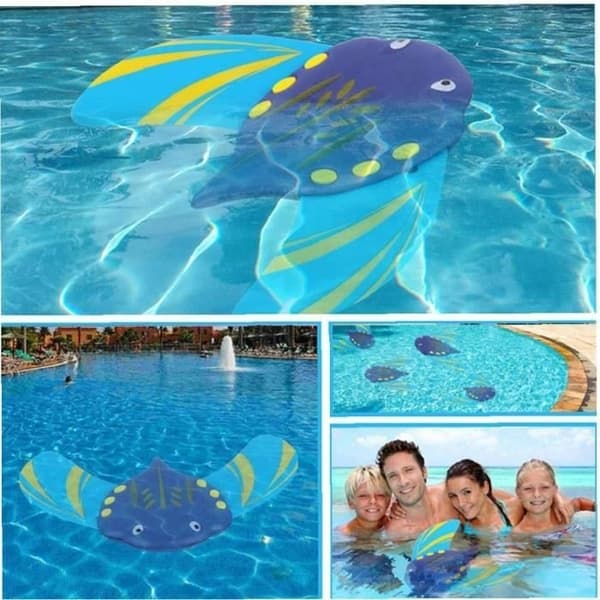 Dykleksak, Dykfiskleksak, Undervattensglidare, Poolleksak för barns sommarpool