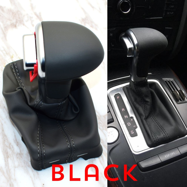 Billäder Krom VÄXEL Växelknopp Växlingsrattar FÖR AUDI A6 A7 A3 A4 A5 A6 c6 Q5 2009 2010 2011 2012 2014 4G1 713 139 R-svart black