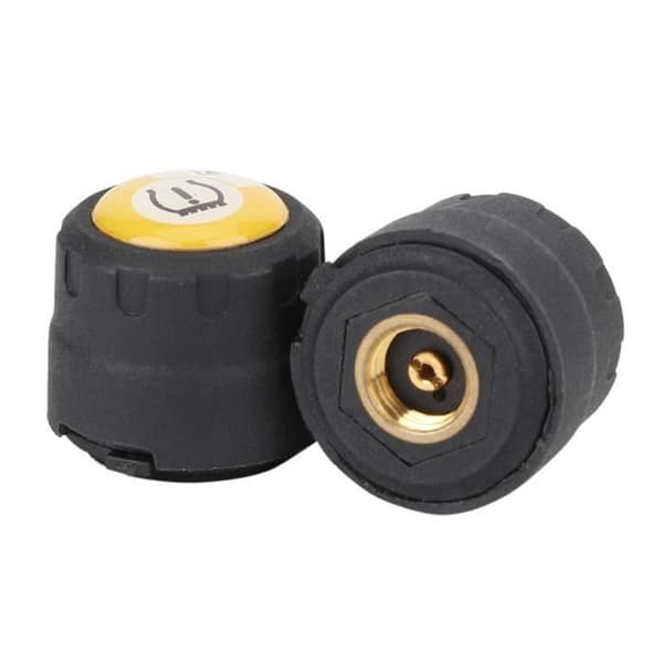 Motorcykel TPMS - Qiilu - 3V - Däcktrycksövervakning - BT trådlös överföring