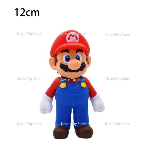 1st Mini Mario Bros Figur Bowser Princess Peach Padda Goomba Grön Yoshi Donkey Kong Koopa Troopa Cappy Goomba Action Model Toy G