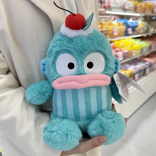 22cm Sanrio Söt Hangyodon Plysch Doll Leksaker Anime Gosedjur Kudde Hem Rum Dekoration Kawaii Barn Födelsedagspresent B 22cm
