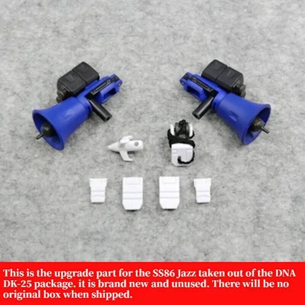 I lager DNA Design DK-25 Upgrade Kit För SS86 Rod Jazz Kup SS72 Starscream Can Split Sales SS86 Parts Only