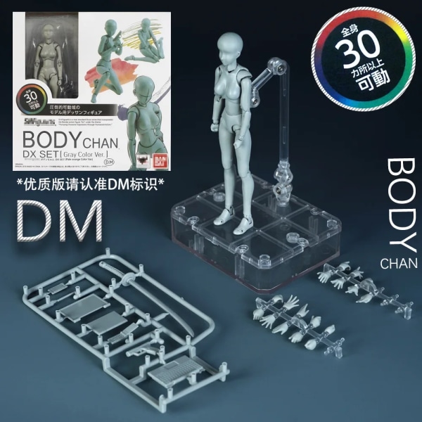 Skiss Rita Man Kvinna Rörlig Kropp Kun Kropp Chan Ledvärk Anime Figur Shf Action Figur Leksak Modell Rita Skyltdocka Boy no box