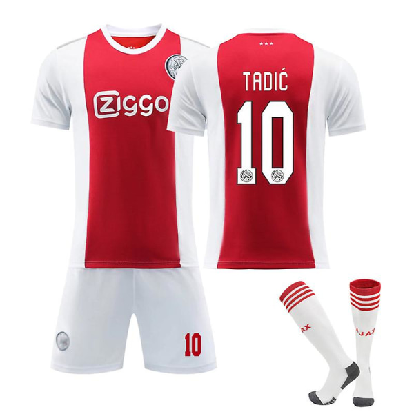 21-22 Ajax hemmafotbollströja nr 10 Tadic Suit Träningsdräkt 20