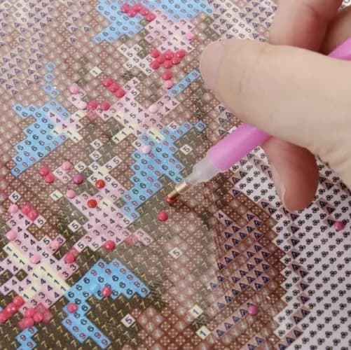 Perleopbevaring + Tilbehør til Diamantmaling - Diamantmaling