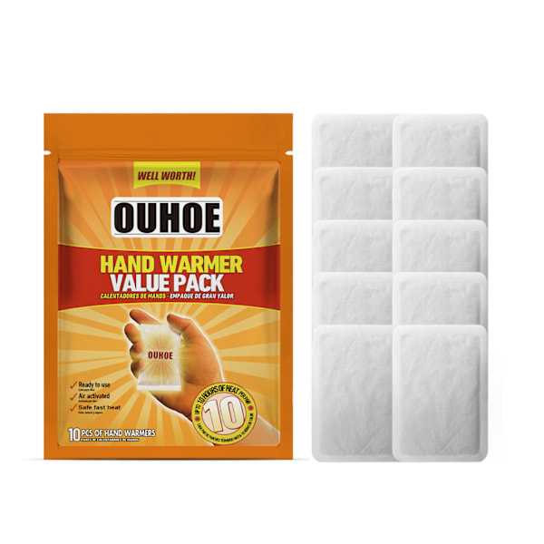 OUHOE Handvärmare Value Pack, Portabel Varm Engångs Värmande Baby Paste Vinter Kyla
