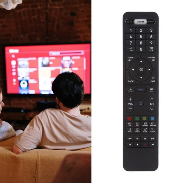 Fjernkontroll erstatning for FORMULER 02F9 TV Set-top Box