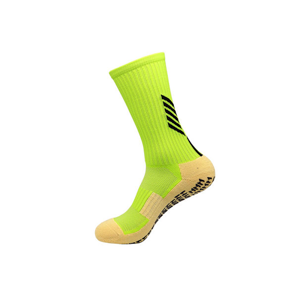 Sommarfotbollsstrumpor Halkstrumpor Sportstrumpor Fluorescent green Adults