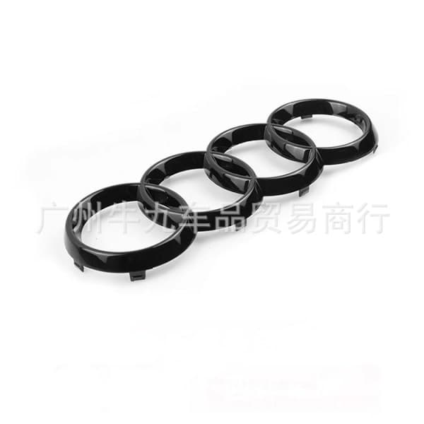 AUDI BLANK SORT MERKEMBLEM FORAN & BAK A1 A3 A4 A5 273MM 192MM - Perfekt
