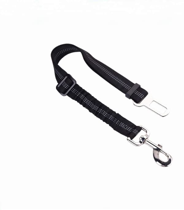 Lyxig hundsele - Bilbälte för hund - Hundbälte - Elastisk version - Husdjursvänlig